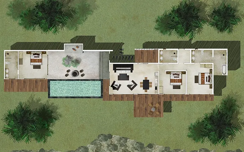 Invest in the main villa at Kini