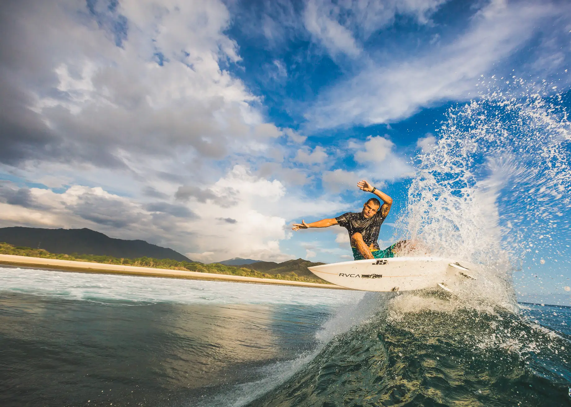 Surfing Scar Reef West Sumbawa